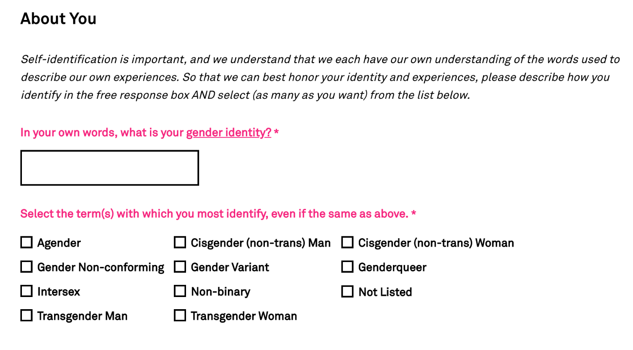 A Guide To Creating Lgbtq Inclusive Forms Keshet 8022